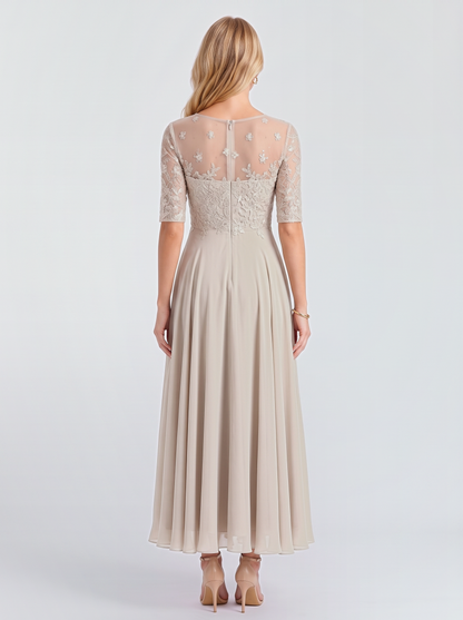 Rosetta Lace Maxi Dress - Cream
